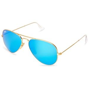 Rayban blue reflective sunglasses